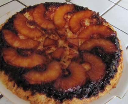 Gâteau sablé à l'ananas