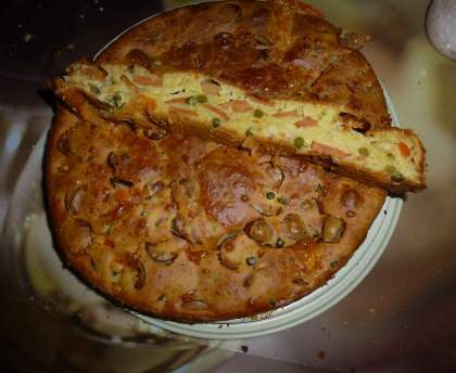 Gâteau salé de Francfort 