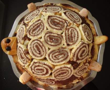 Gâteau tortue