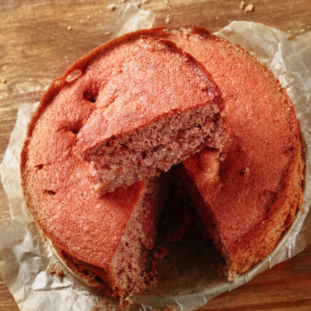 Gâteau tout simple aux fraises tagada