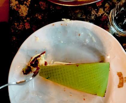 Gâteau vert