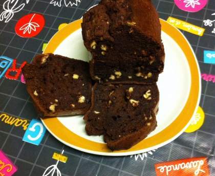 Gâteaux aux noix, rhum, chocolat
