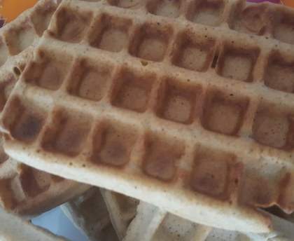 Gaufres sans gluten et sans lactose