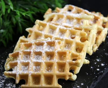 Gaufres sans oeufs