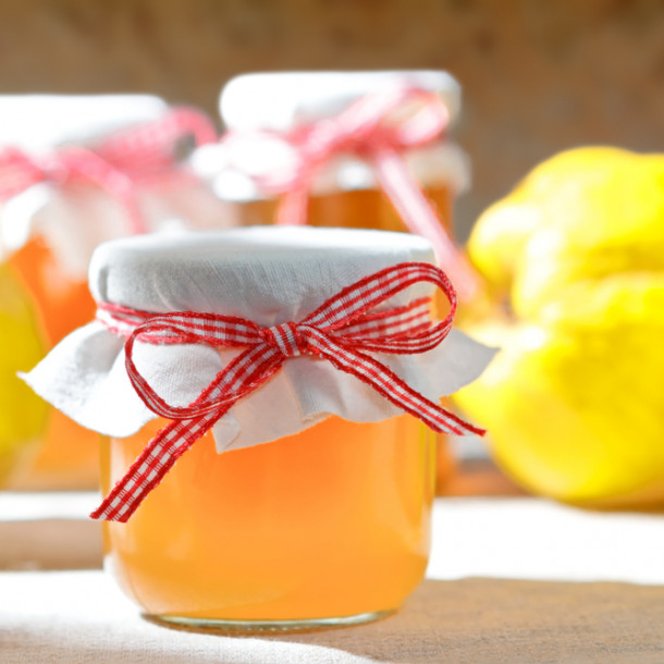 Gelée de coing avec extracteur de jus