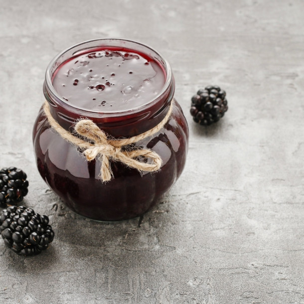 Gelée de mûres à l'extracteur de jus