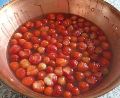 Gelée pommes fraises