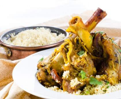 Gigot à la marocaine façon méchoui