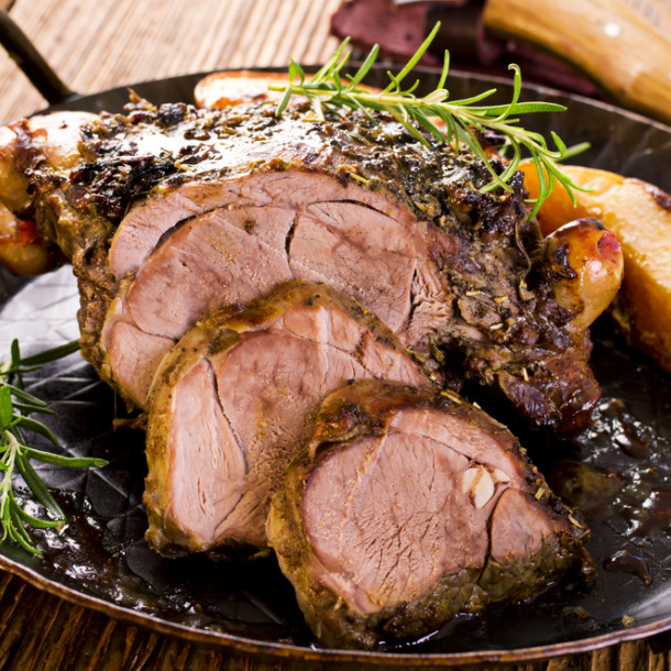 Gigot d'agneau confit 4 heures