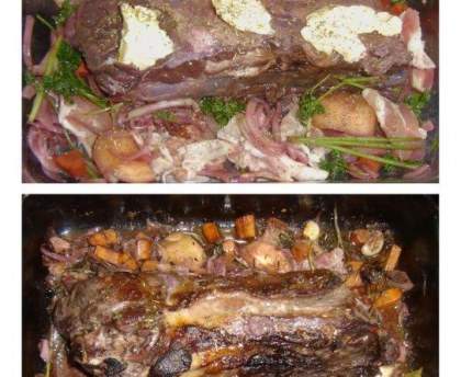 Gigot de sanglier 