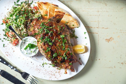Gigot mariné aux épices