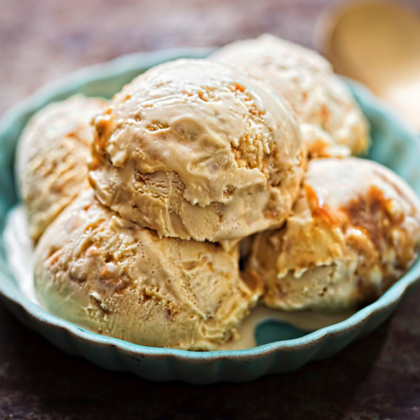 Glace au caramel beurre salé au Thermomix 