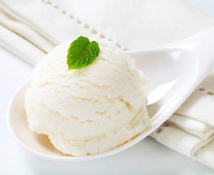 Glace au fromage blanc facile