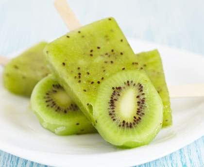 glace aux kiwis