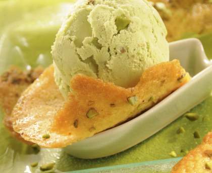Glace aux pistaches