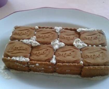 glace aux speculoos de Corinne