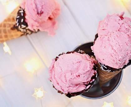 Glace facile et rapide