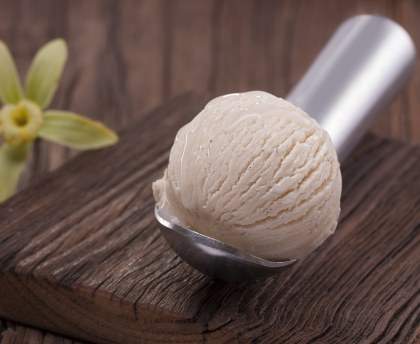 Glace vanille maison