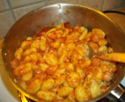 Gnocchi aux saucisses