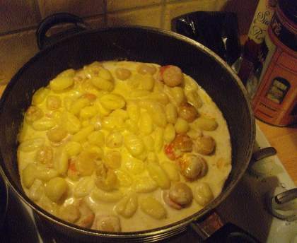 Gnocchi aux St Jacques