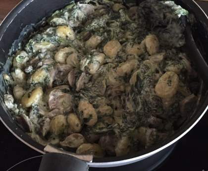 Gnocchi épinards boursin
