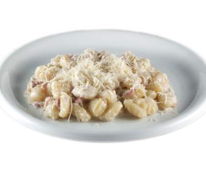 Gnocchis à la carbonara