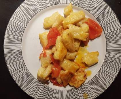 Gnocchis au panais et parmesan 