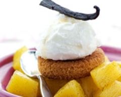 Gourmandise d’ananas à la vanille