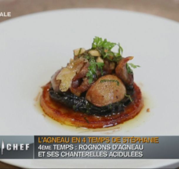 Gourmandise de rognons et panoufle croustillante