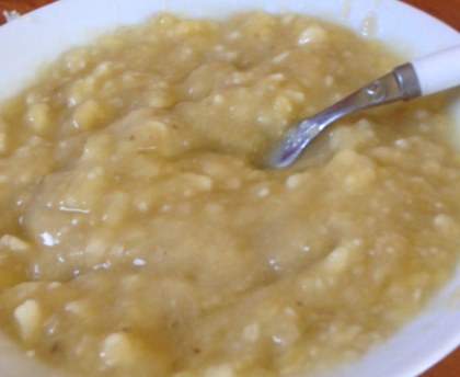 Goûter rapide à la banane