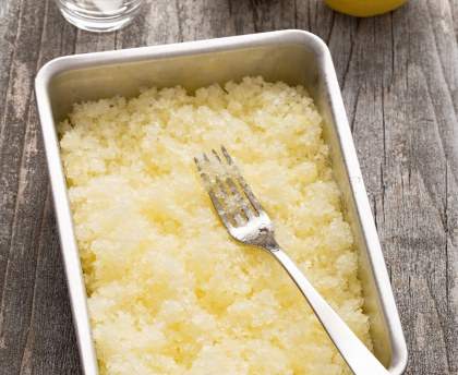 Granité aux citron espagnol dit "agua limon"