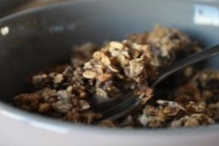 Granola au sirop d'érable et pépites de chocolat