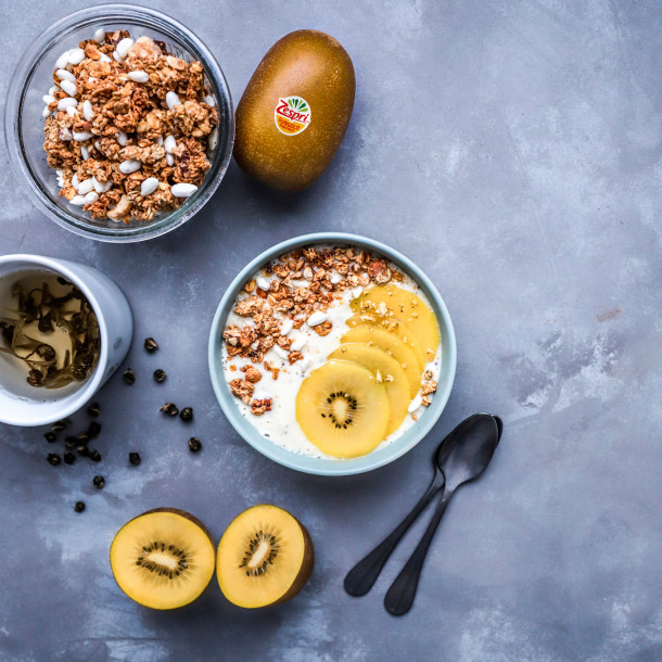 Granola kiwi Zespri ™ SunGold