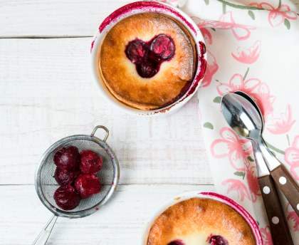 Gratin aux cerises