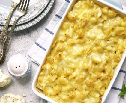 Gratin chou pommes de terres