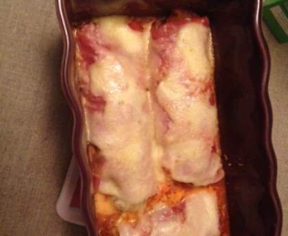 Gratin courgette jambon de Nana
