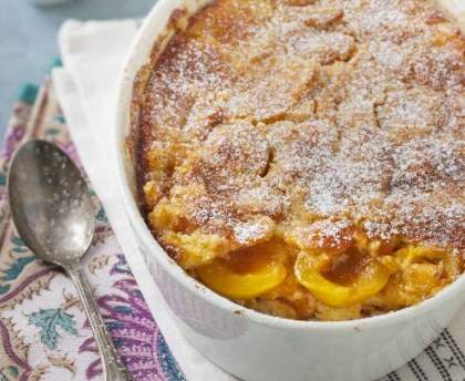 Gratin d'abricots