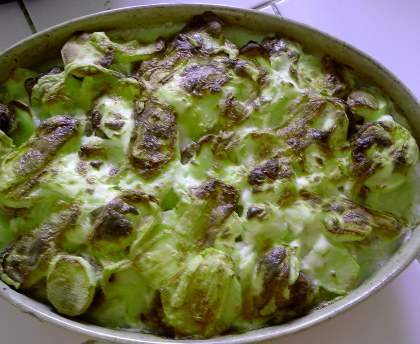 gratin d'andouillettes