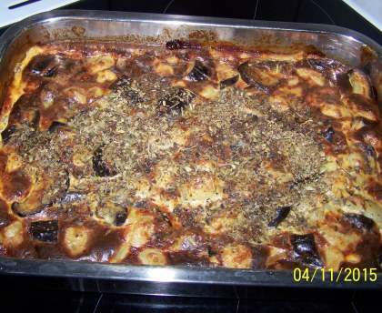 Gratin d'aubergine et pomme de terre