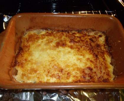 Gratin dauphinois à la truite fumée