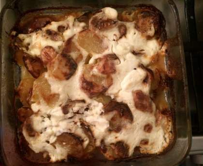 Gratin dauphinois au roquefort
