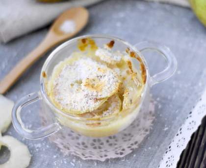 Gratin dauphinois trompe l'oeil