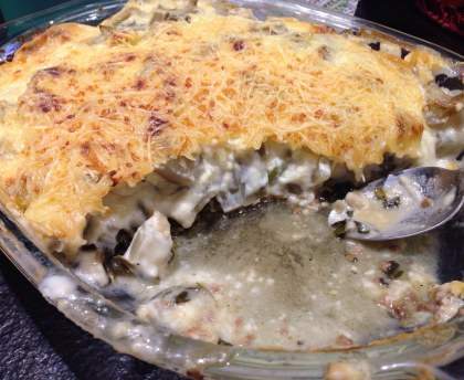 Gratin de blettes à la viande