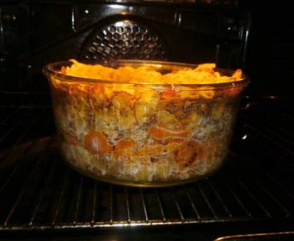 Gratin de carotte aux corn flakes