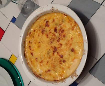 gratin de chou-fleur à la créole