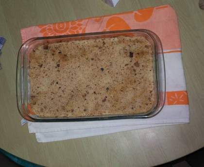 Gratin de chou fleur au colin