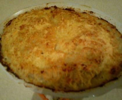 Gratin de chou-fleur et de thon