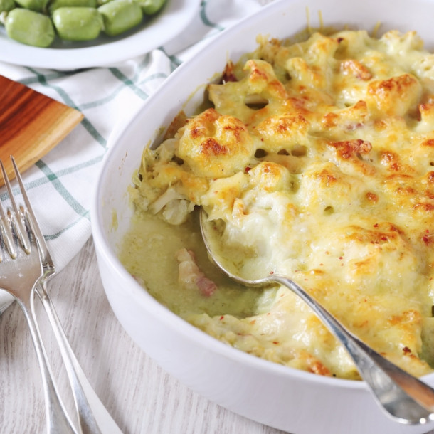 Gratin de chou-fleur WW