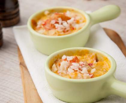 Gratin de crabe