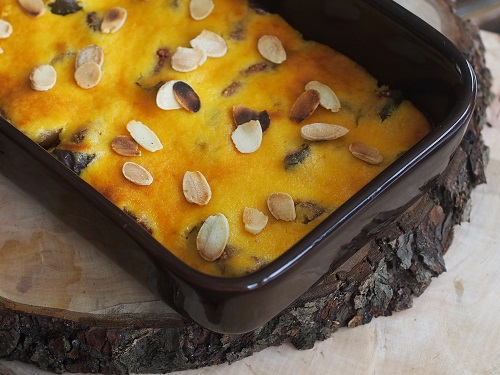 Gratin de figues amandine